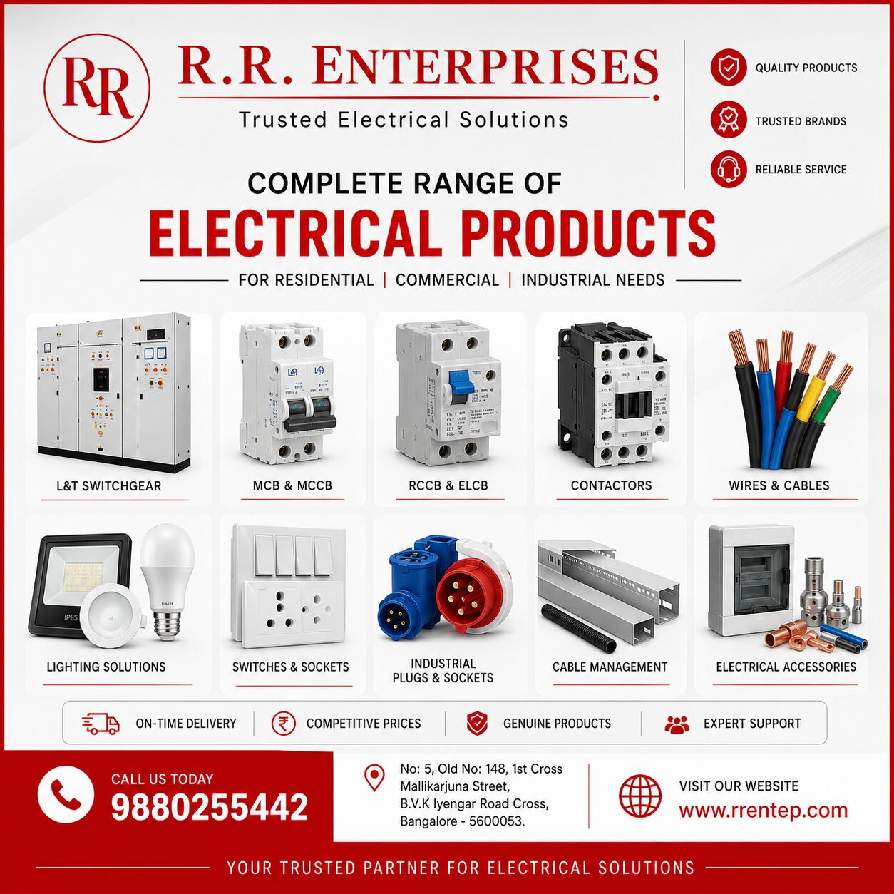 Mumbai, Electrical & Plumbing, INR 4999,  Top Electrical Equipment Supplier | R.R Enterprises