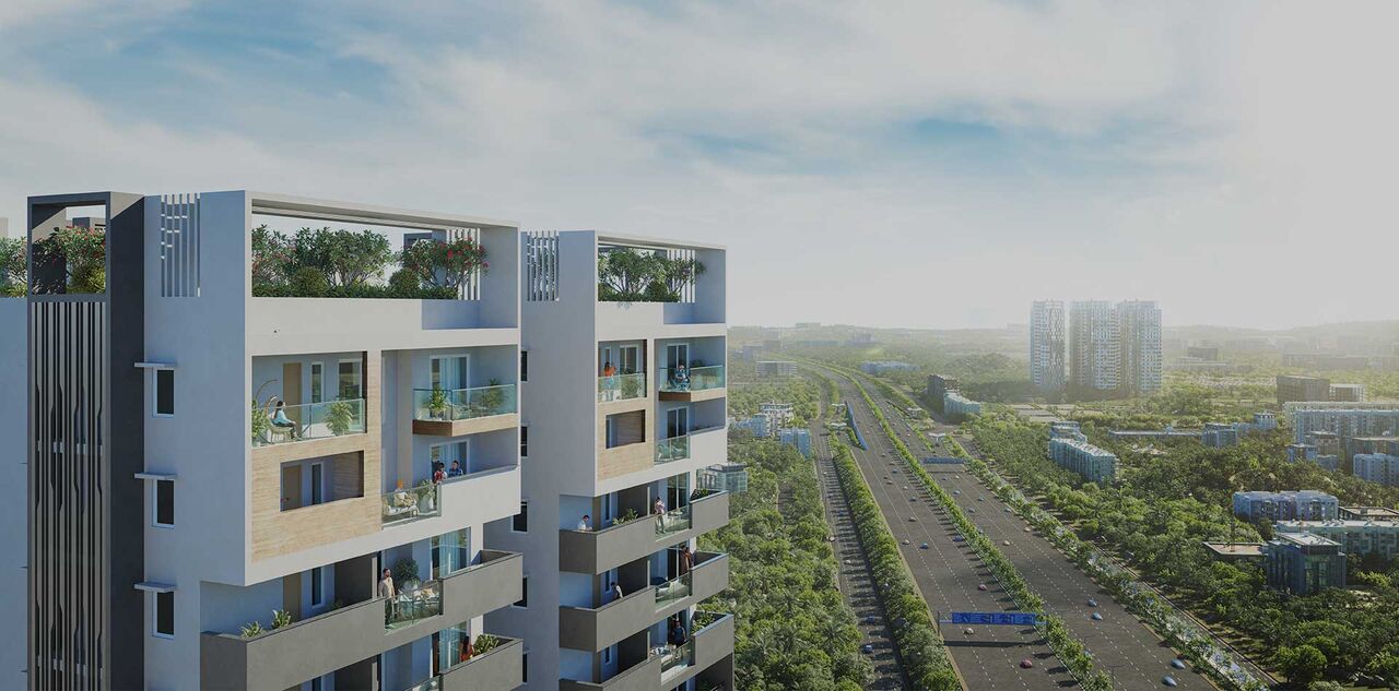 Hyderabad, Real Estate For Sale, INR 35000000,  4 BR,  New Apartments In Kollur Hyderabad