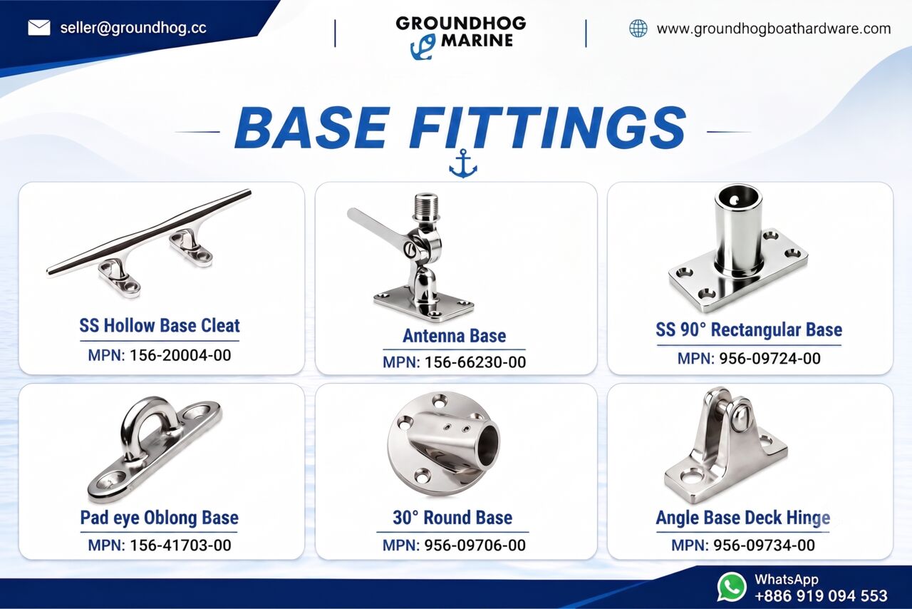 Oslo, Boats, Strong Foundations Start With Premium Base Fittings.