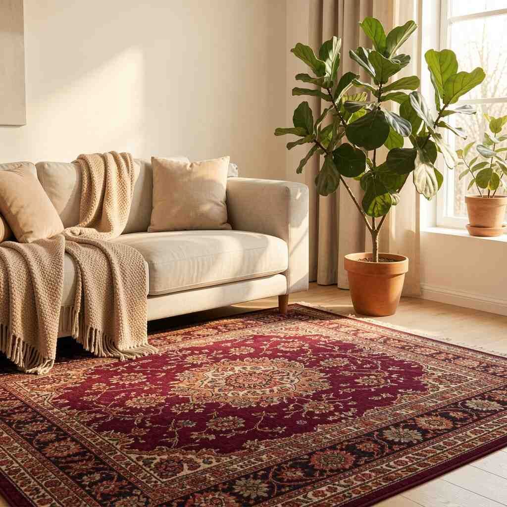 New Delhi, Furniture, Jansons Carpets Showcases Handmade Kashmir Carpets In Delhi With Timeless Craftsmanship