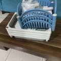 SAR 70,  Plastic Dish Drying Rack With Drain Tray