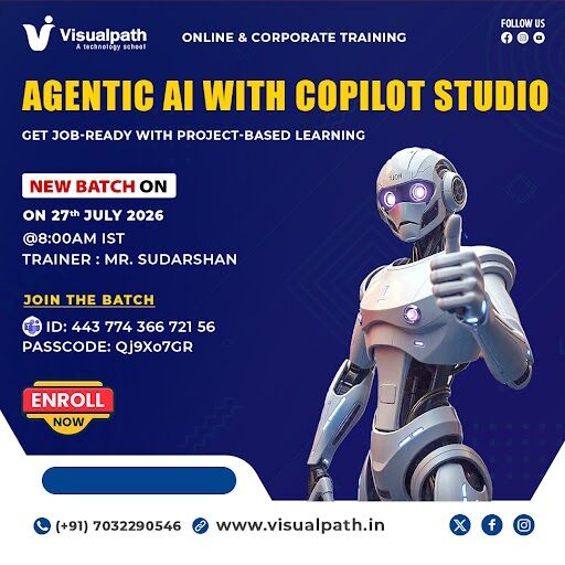 Hyderabad, Lessons Offered, Agentic AI With Copilot Studio New Batch