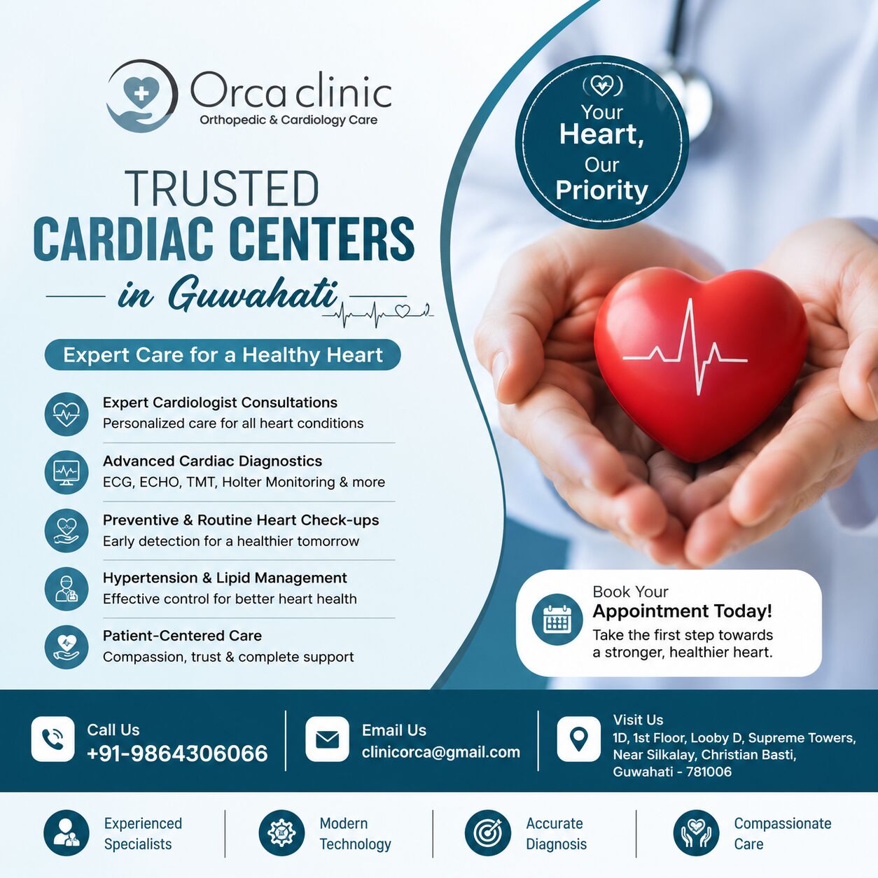 Mumbai, Health, Cardiac Centers In Guwahati | Expert Heart Care | Clinic Orca