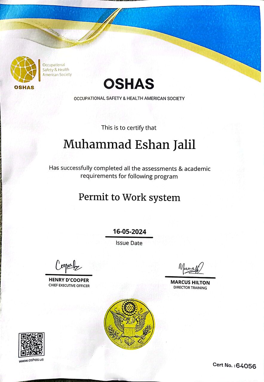 Jubail, Job Seekers, Safety Officer, HSE Officer