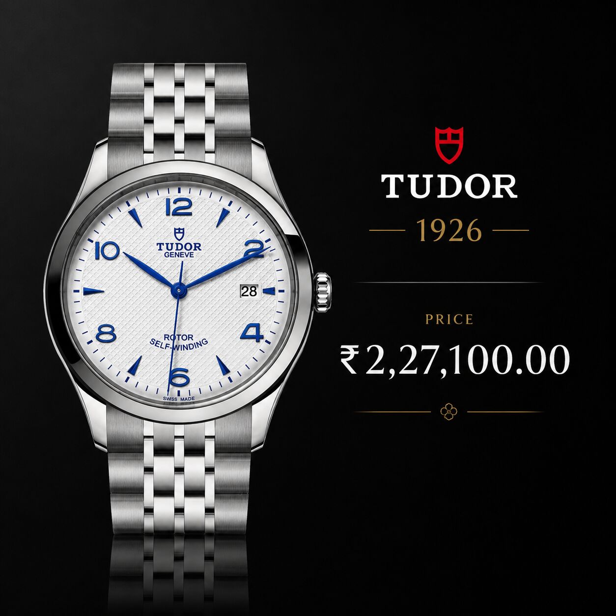 New Delhi, Watches, INR 2,  Why The Tudor 1926 Is The Perfect Entry Into Luxury Swiss Watches