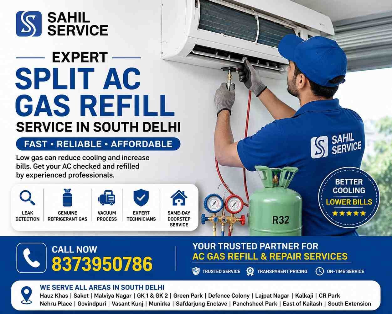 New Delhi, Appliance Repair, Split AC Installation Service In East Delhi | Certified AC Technicians