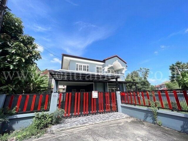 Bangkok, Real Estate For Sale, THB 5700000,  3 BR,  71 Sq. Feet,  Single House, Baan Burirom, Ramintra Road - Khubon 41, Good Location, Behind The Edge.