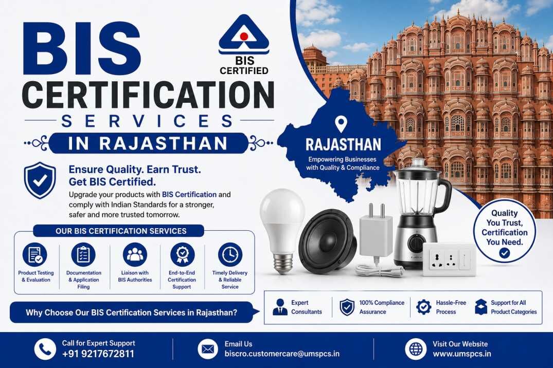Jaipur, Legal, Who Provides BIS Certification Services In Rajasthan?