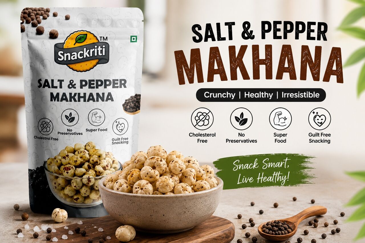 Mumbai, Food, INR 100,  Buy 1 Get 1 Best Flavoured Makhana Pack Now