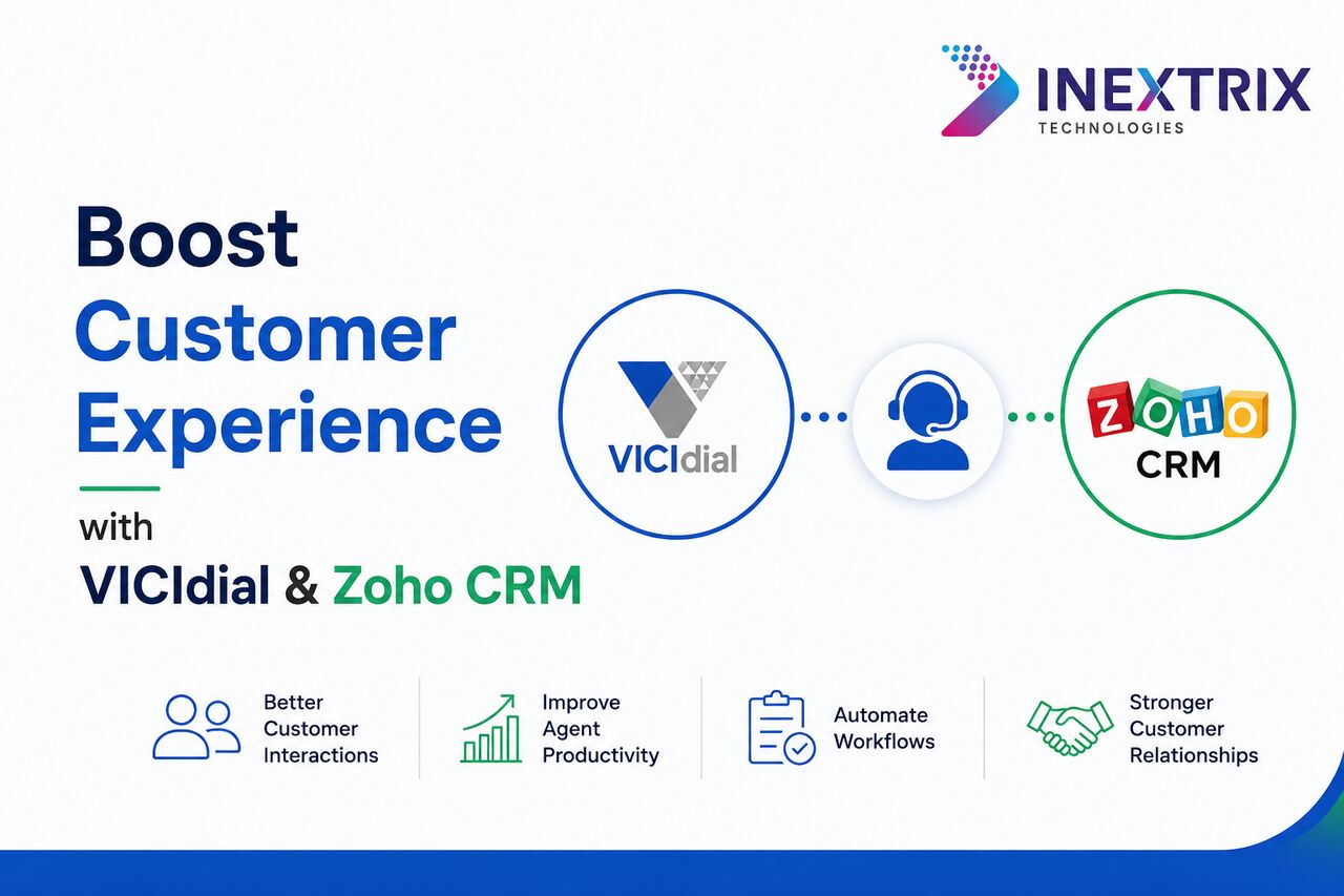 New York, Technical, Inextrix Delivers Tailored VICIdial Zoho CRM Integration Solutions