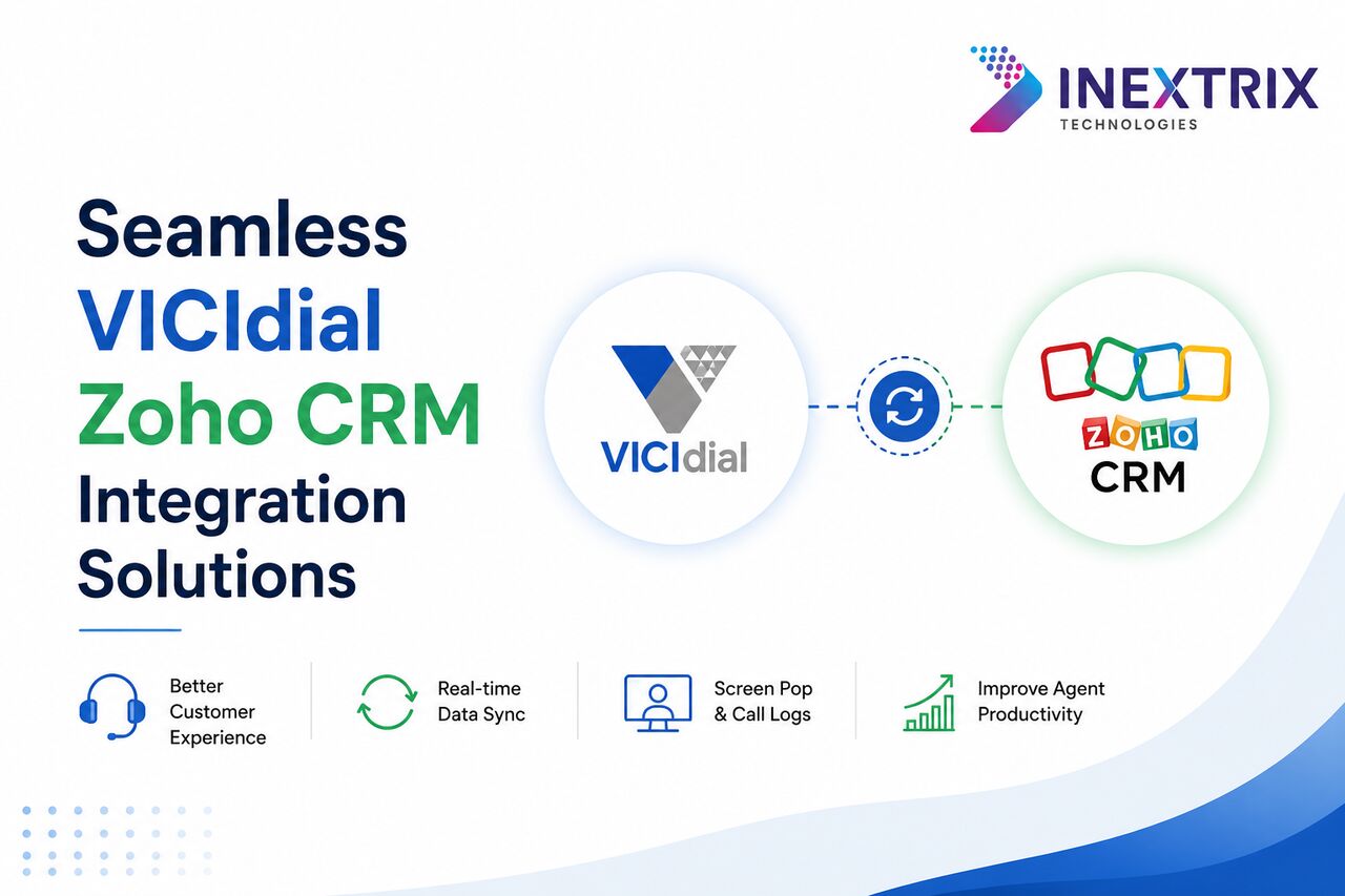 New York, Technical, Inextrix Delivers Tailored VICIdial Zoho CRM Integration Solutions