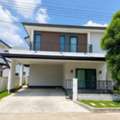 THB 46000,  50 Sq. Feet,  2-story Detached House For Rent, 50 Sq M, 3 Bedrooms, Centro On Nut-Suvarnabhumi Project.