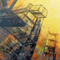 INR 1,  Abstract Oil Painting