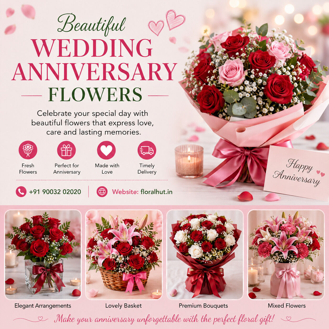 Chennai, Florist, Wedding Anniversary Flowers In Chennai