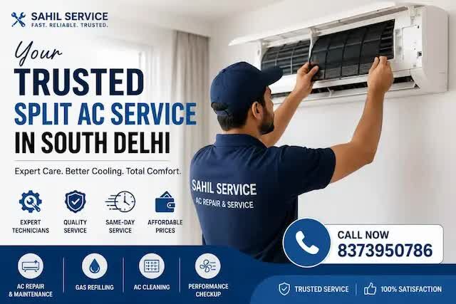 New Delhi, Appliance Repair, Your Trusted Split AC Service In South Delhi | Call Now