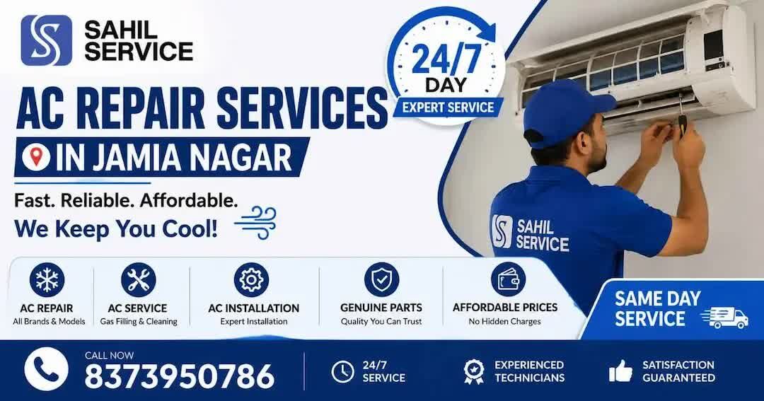 New Delhi, Appliance Repair, AC Repair Services In Jamia Nagar | 24/7 Day Expert Service
