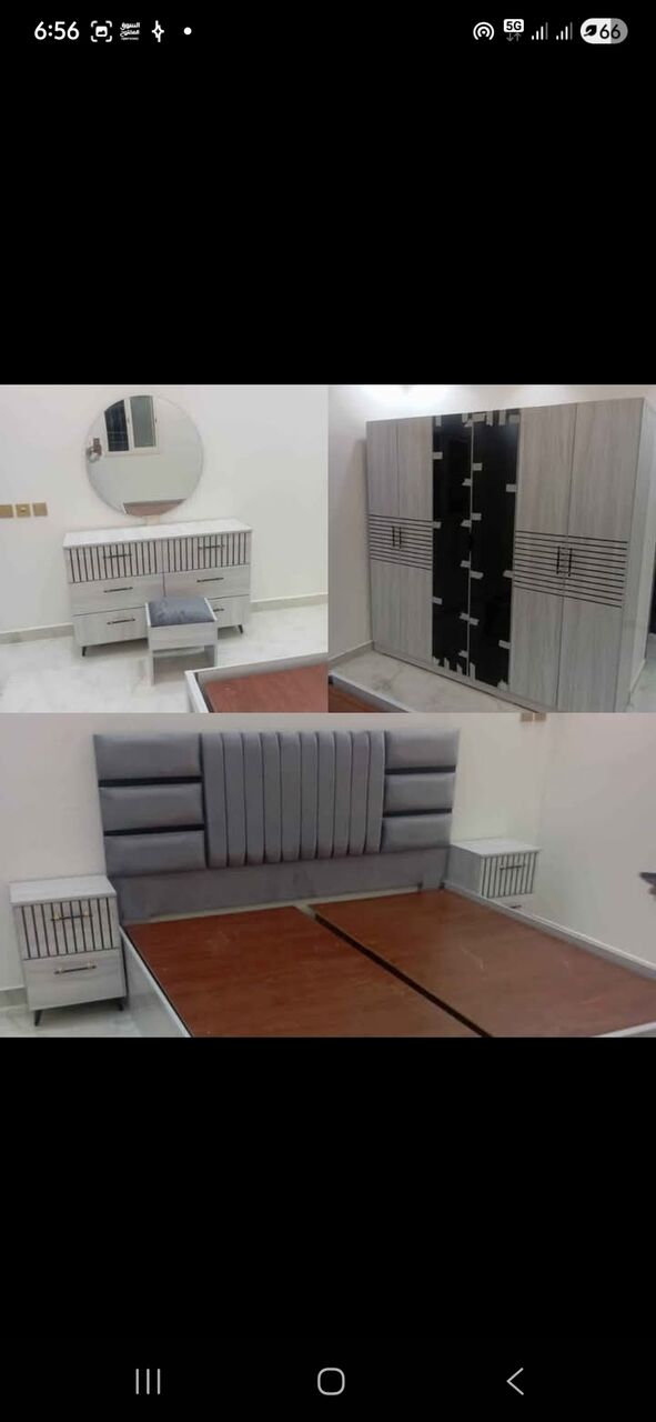 Al Malqa, Furniture, SAR 11,  New Bedroom Set Sale Online Home Devlree Free