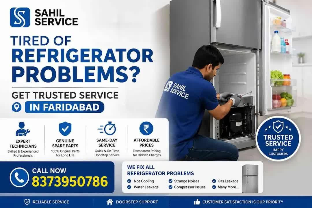 Faridabad, Appliance Repair, Tired Of Refrigerator Problems? Get Trusted Service In Faridabad