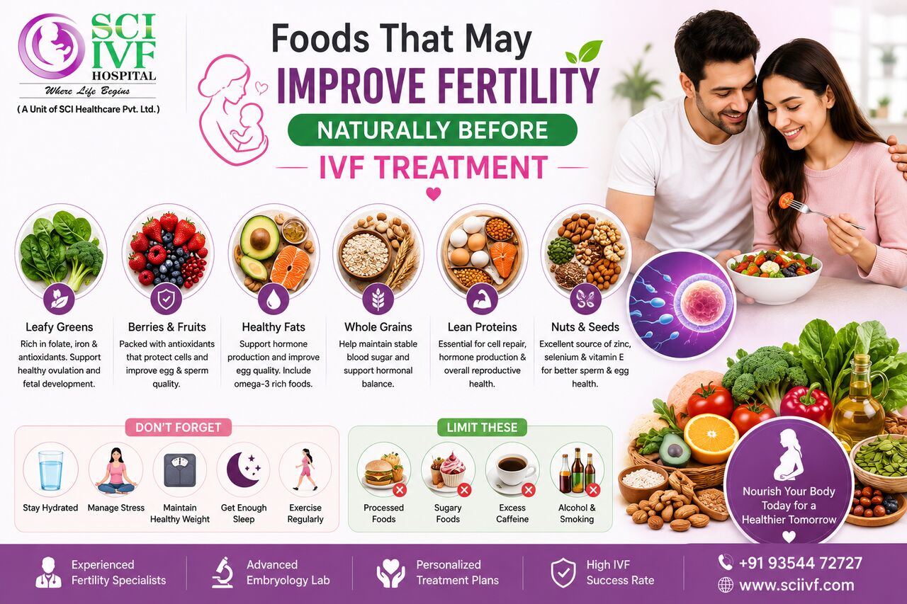 New Delhi, Health, Foods That May Improve Fertility Naturally Before IVF Treatment