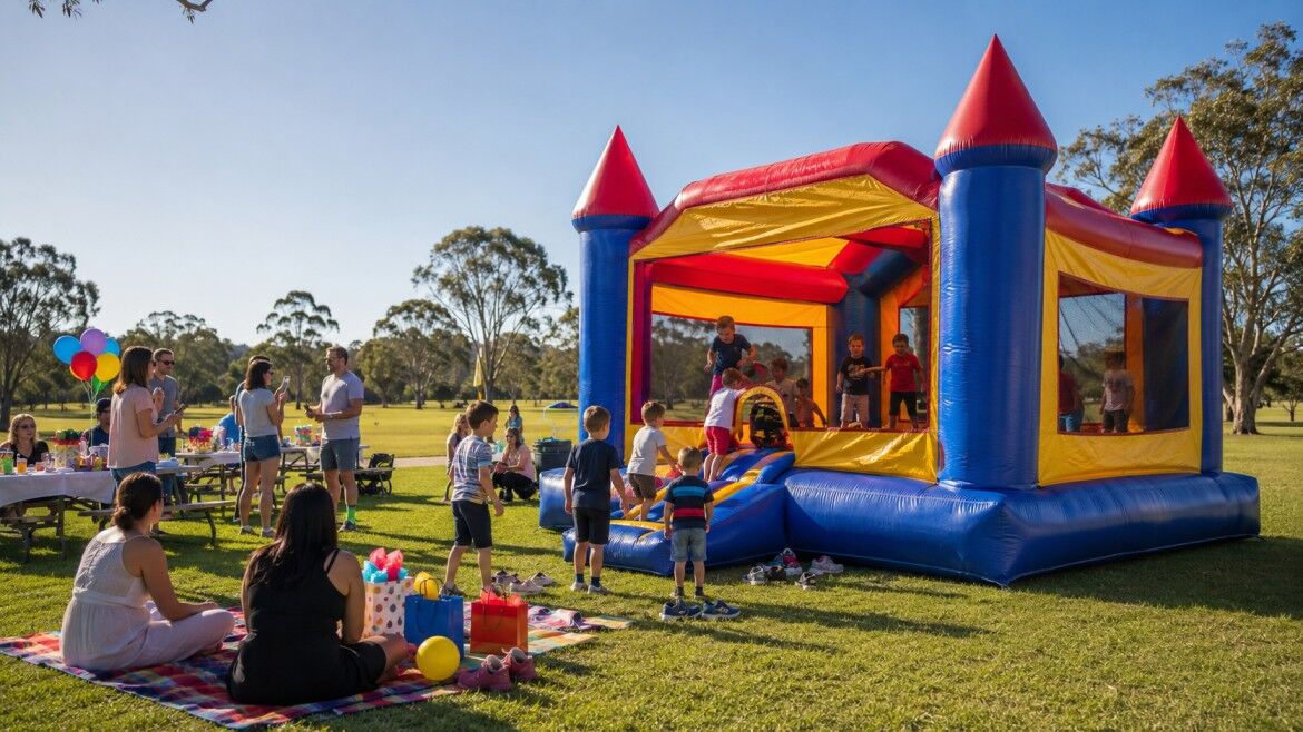 Sydney, Equipment Rental, Jumping Castle Hire For Kids Birthday Parties In Warwick | Monsterball Warwick