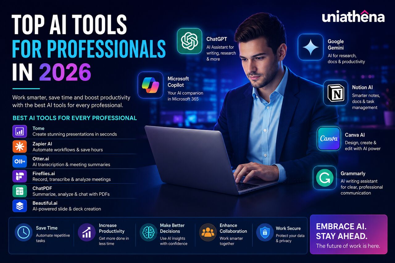 Nairobi, Education, Top AI Tools For Professionals In 2026 | UniAthena