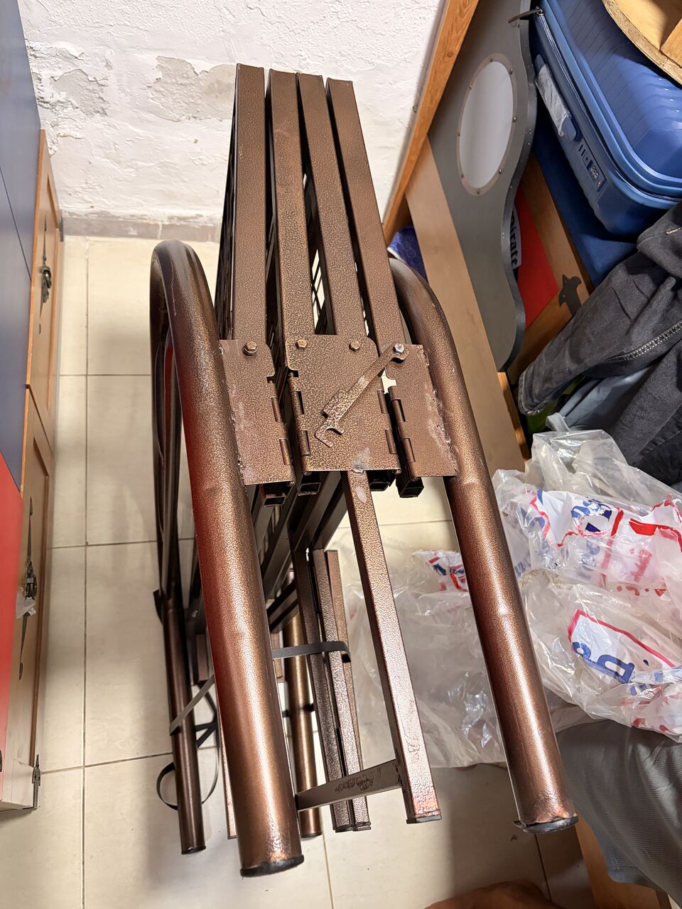 Jubail, Household Items, SAR 160,  160 SAR Folding Metal Bed On Sale