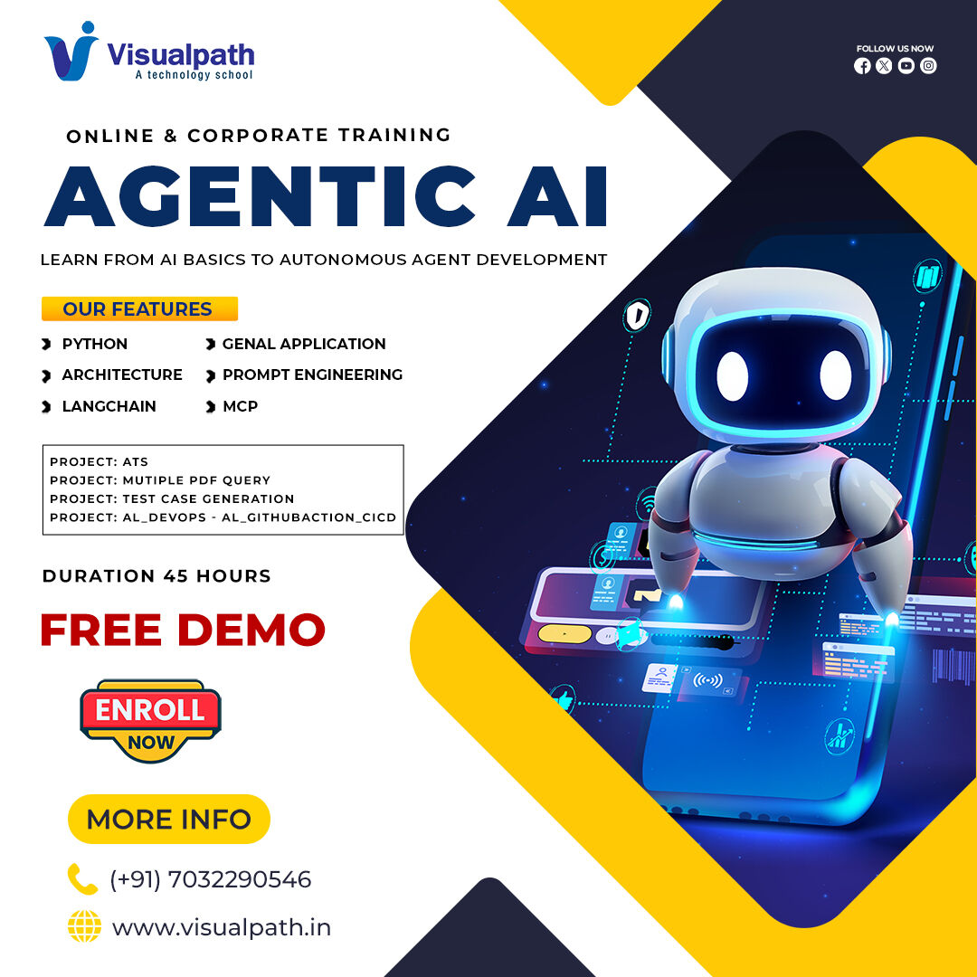 Hyderabad, Education, Agentic AI Course In Hyderabad | Agentic AI Online Training