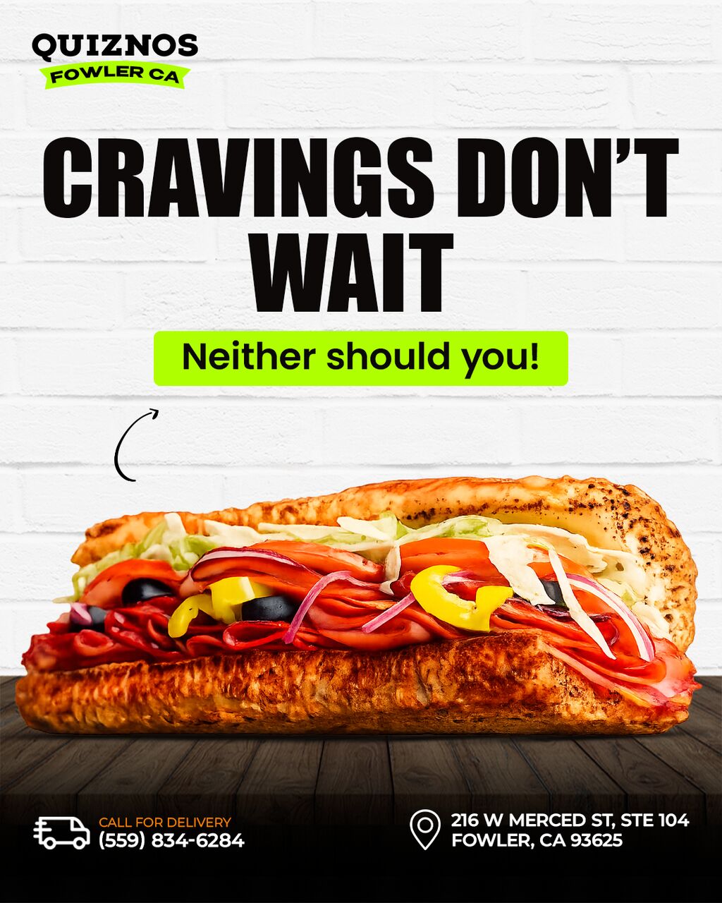 New York, Food & Drink, Best Sandwich Shop Fowler CA - Quiznos Fowler CA