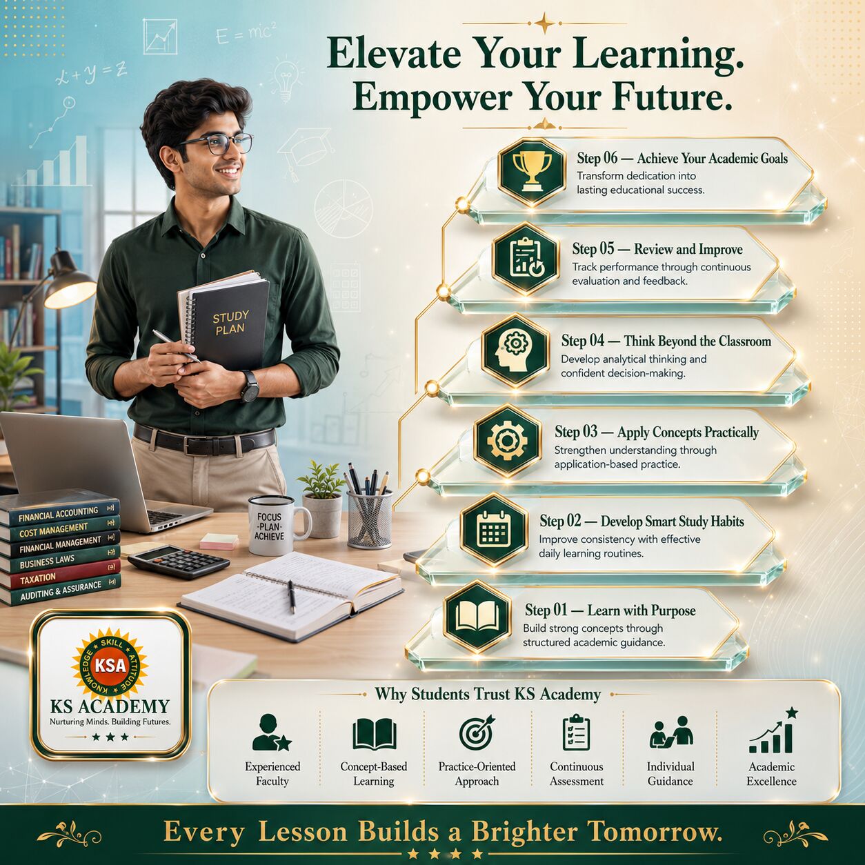 Chennai, Lessons Offered, Own Your Success Story With The Top CA Institute In India - KS Academy