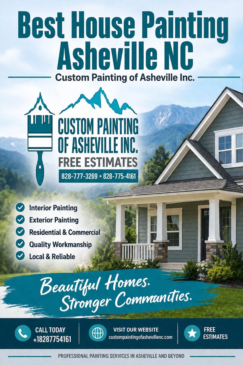 New York, Household, Best House Painting Asheville NC &ndash; Custom Painting Of Asheville Inc