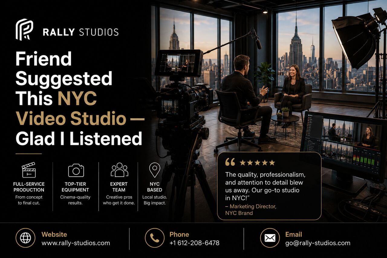New York, Business, Friend Suggested This NYC Video Studio &mdash; Glad I Listened