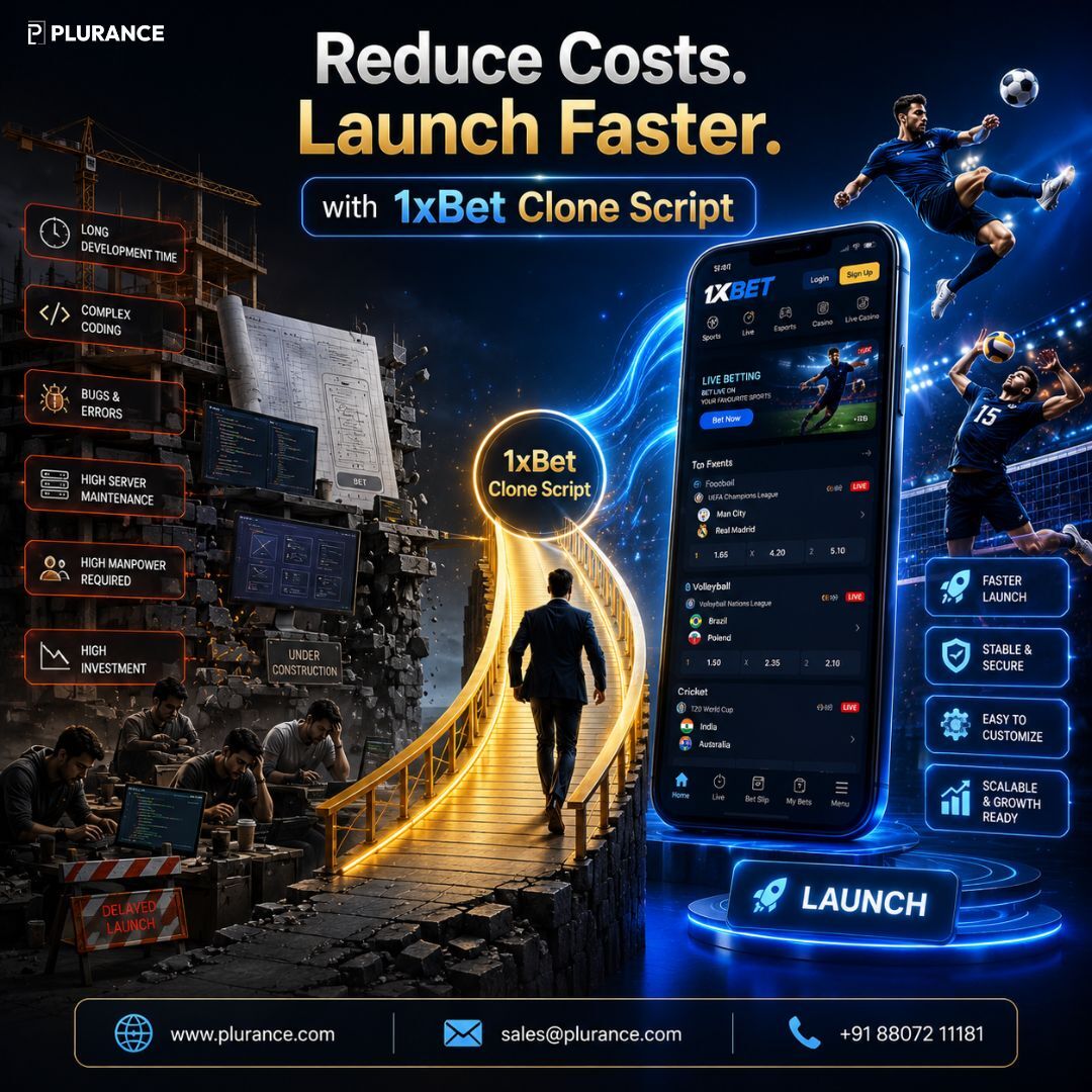 Mumbai, Software Development, Go Live Sooner With A Ready-to-Use 1xBet Clone Script