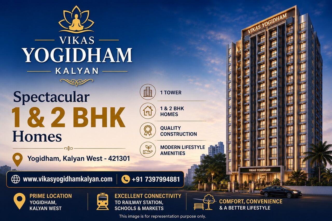 Mumbai, Businesses For Sale, Vikas Yogidham Kalyan - Spectacular 1 & 2 BHK Homes