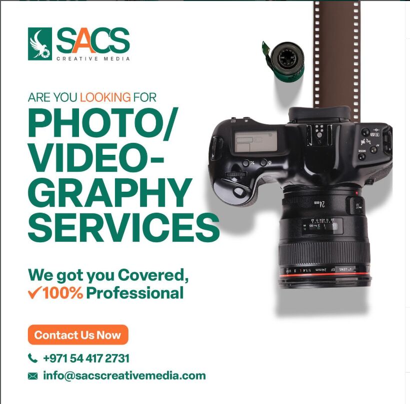 Sharjah, Photography, Video Production Company In Dubai