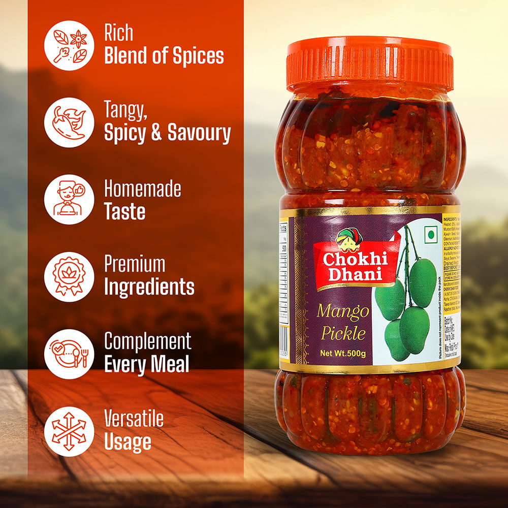 Jaipur, Food, INR 105,  Buy Indian Pickles Online At Best Price - Chokhi Dhani Foods
