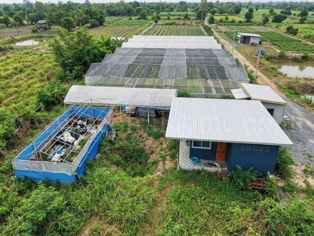Bangkok, Real Estate For Sale, THB 18000000,  6 BR,  1669 Sq. Feet,  Land With Buildings 4-0-69.6 Rai, Sai Noi, Good Location.