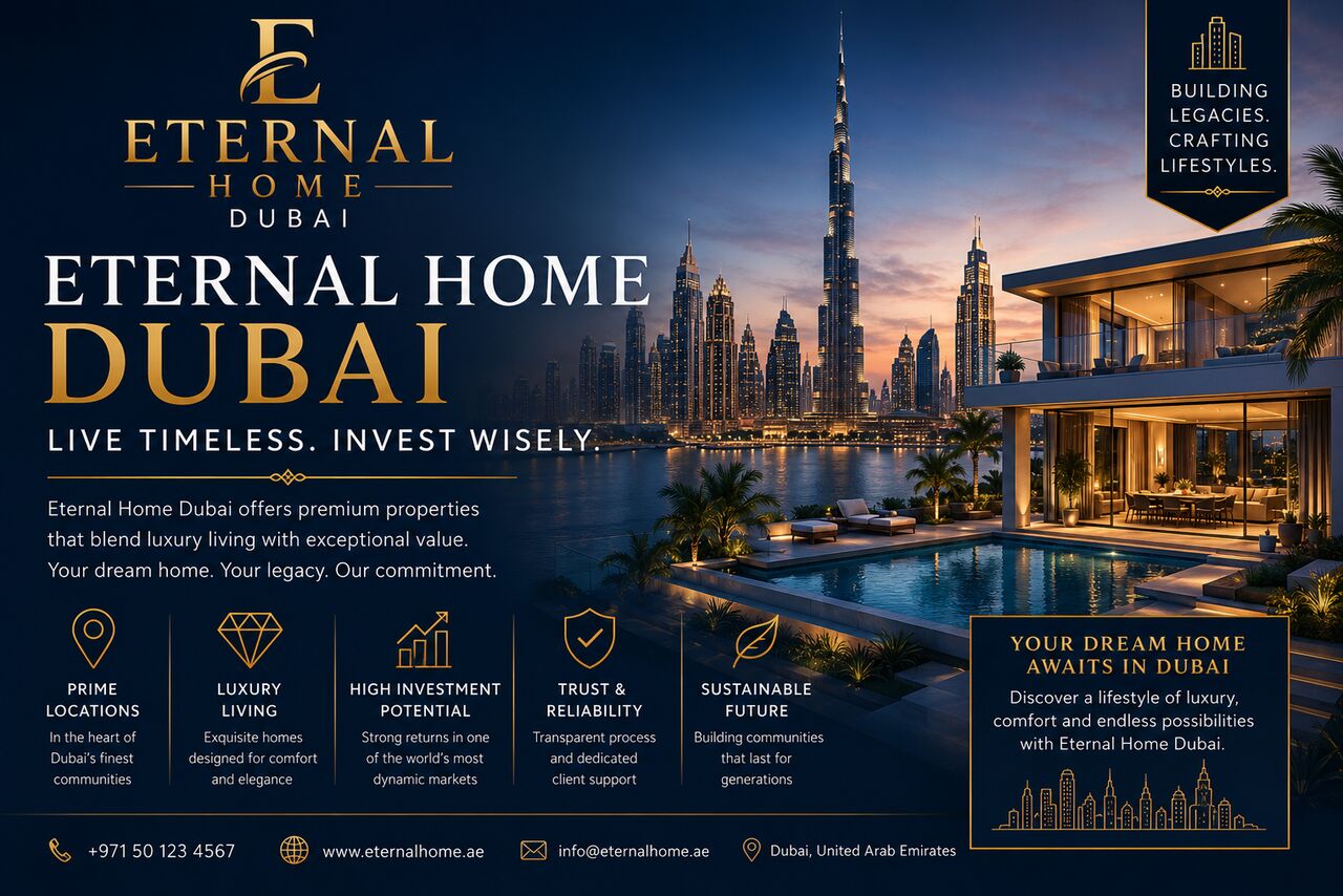 Dubai, Businesses For Sale, Eeternal Real Estate: Premium Luxury Living & Investment Opportunities