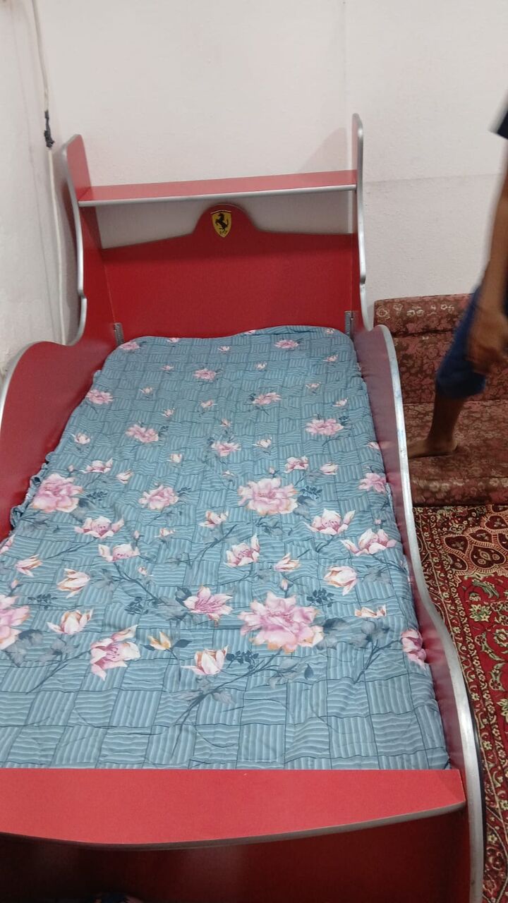 Jeddah, Furniture, SAR 450,  Kids Ferarri Almirah N Bed Set