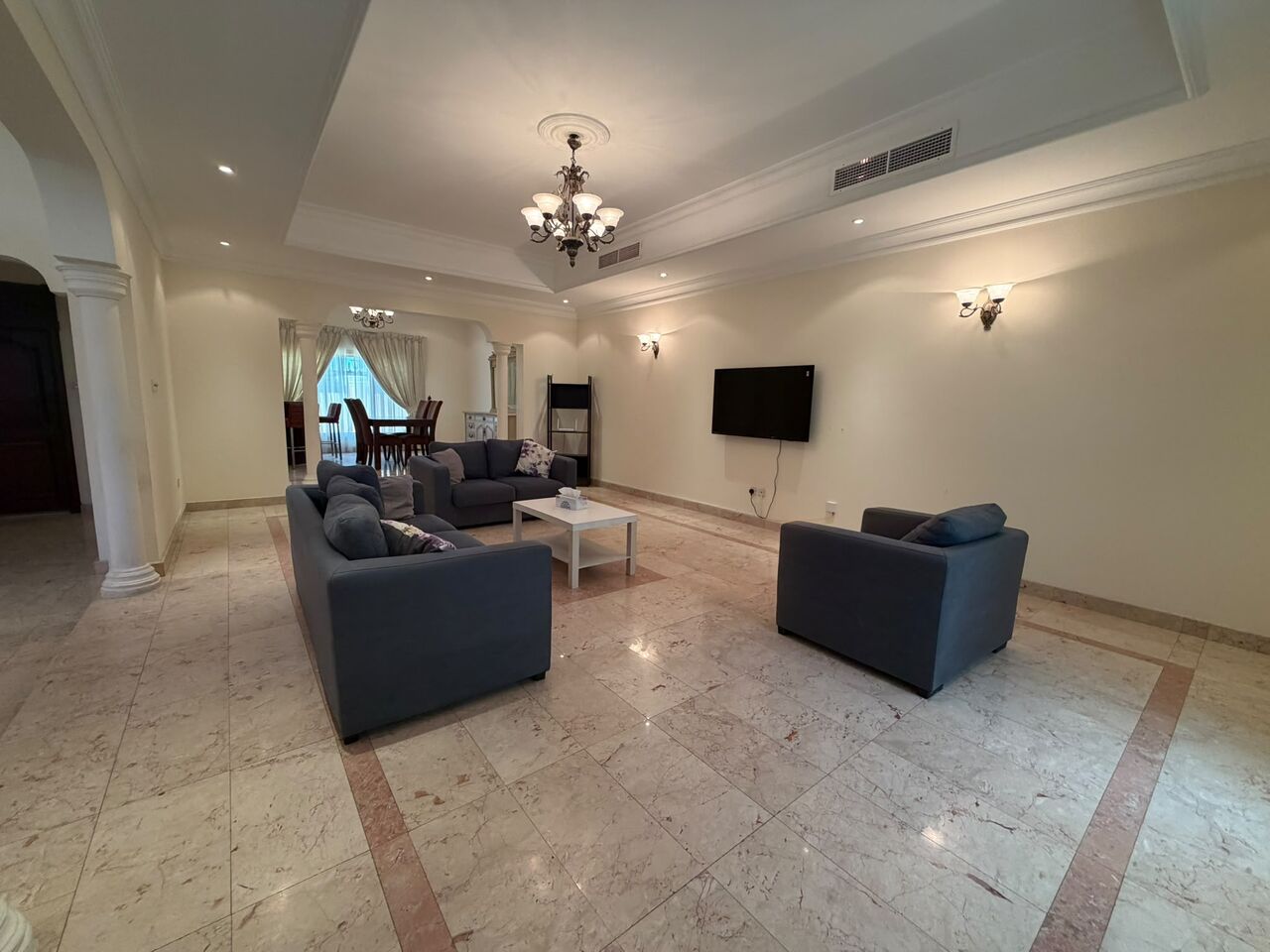 Zinj, Villas, BHD 1000,  Furnished,  3BR Fully Furnished Compound Villa For Rent In Salhiya Zinj