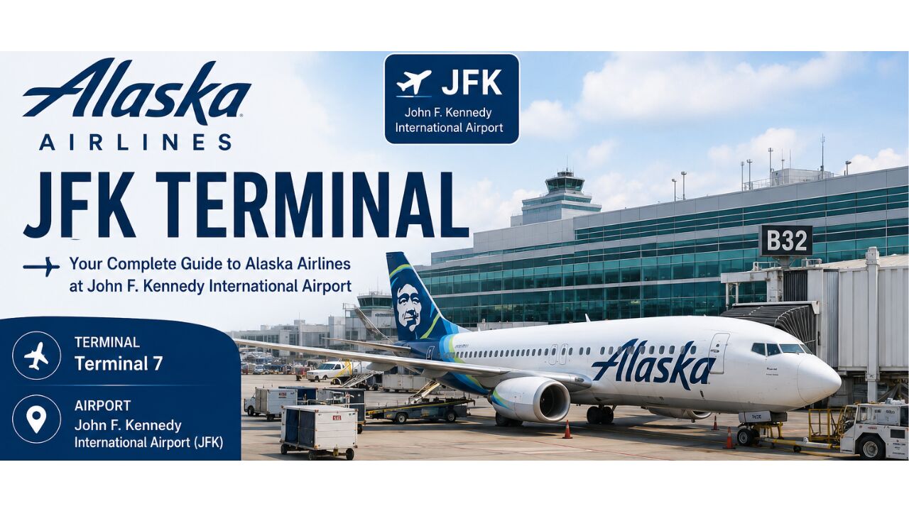 New York, Travel, Alaska Airlines JFK Terminal Guide: Check-In, Gates & More