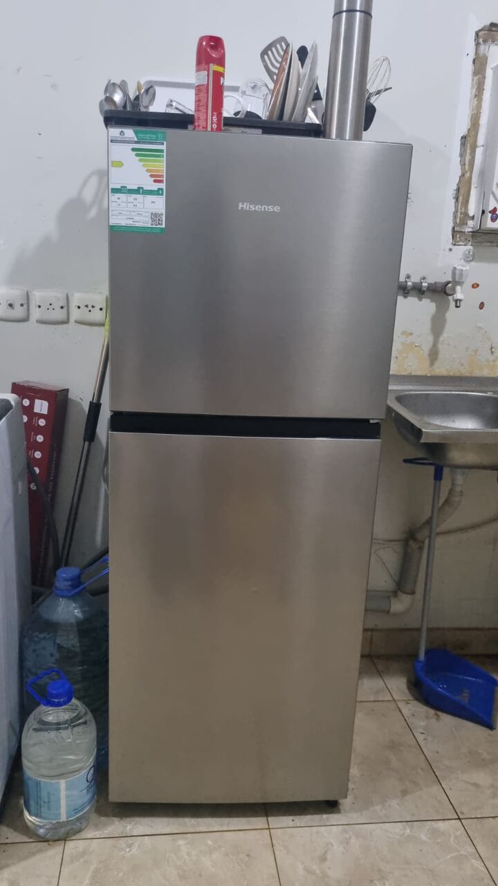 Riyadh, Household Items, SAR 700,  HiSense Silver Coloured Refrigerator