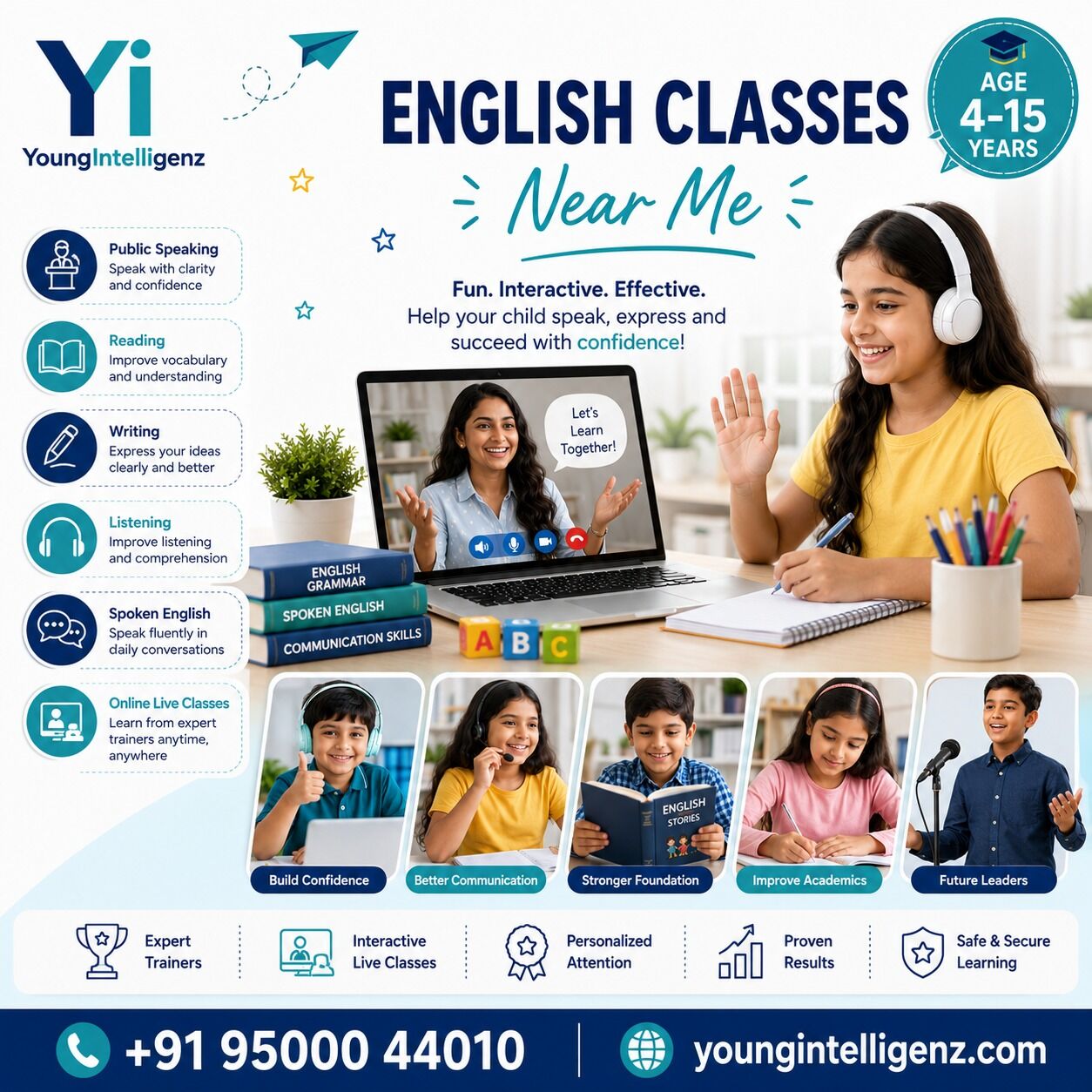 Chennai, Training, English Classes Near Me | Improve Your Spoken English With Young Intelligenz