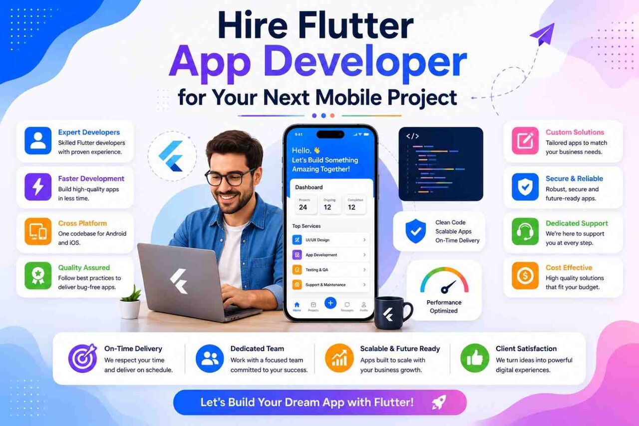 Mumbai, Software, USD 1,  Hire Flutter App Developer For Your Next Mobile Project