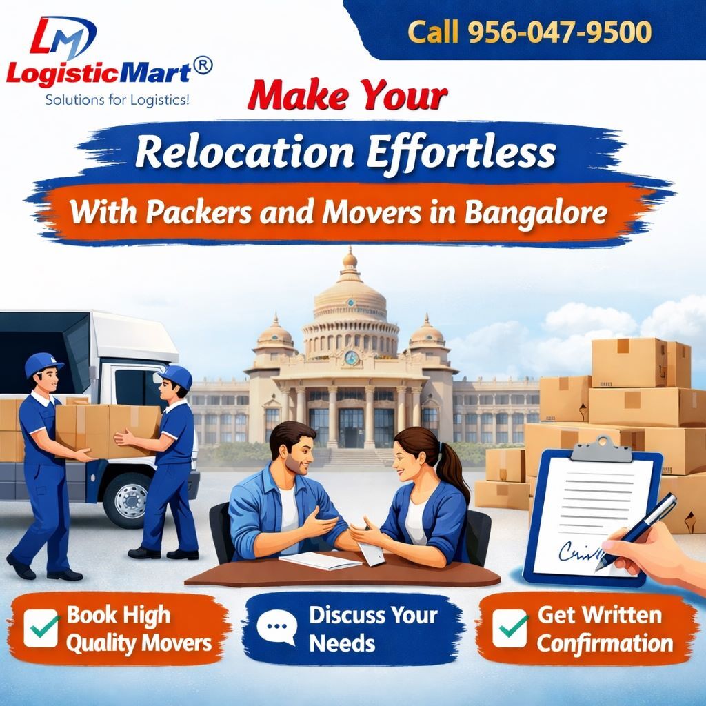Bangalore, Logistics, Packers And Movers In Indiranagar, Bangalore - Moving Quotes