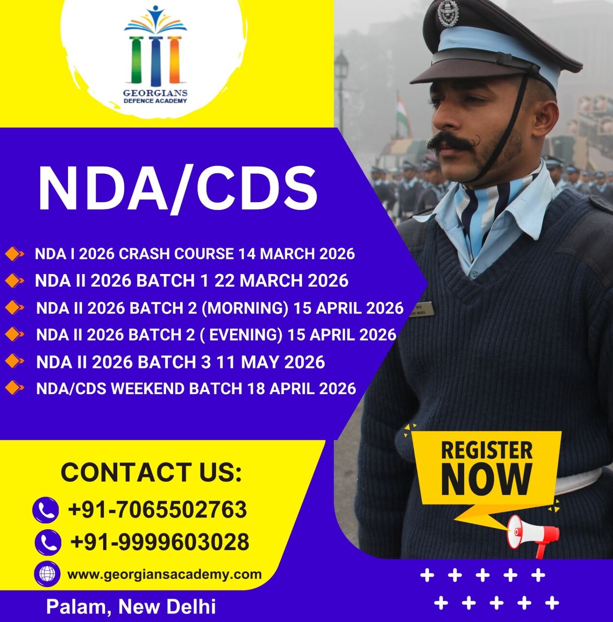 Dwarka, Education, NDA Coaching In Dwarka