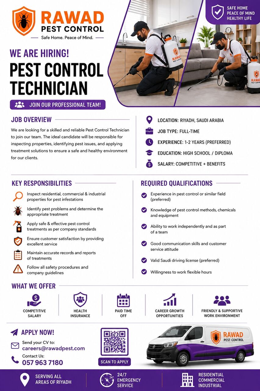 Riyadh, Pest Control, 🛡️ Professional Pest Management Expert