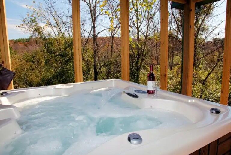 New York, Travel, Relax In Luxury Cabins With Hot Tubs Near Me In Southern Illinois At Shawnee Forest
