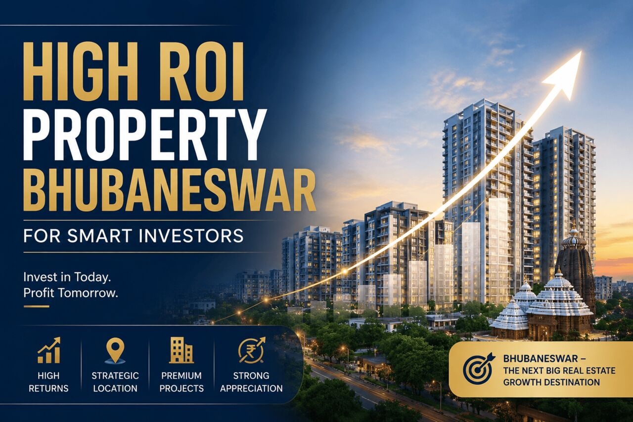 Bhubaneswar, Real Estate, High ROI Property Bhubaneswar For Smart Investors