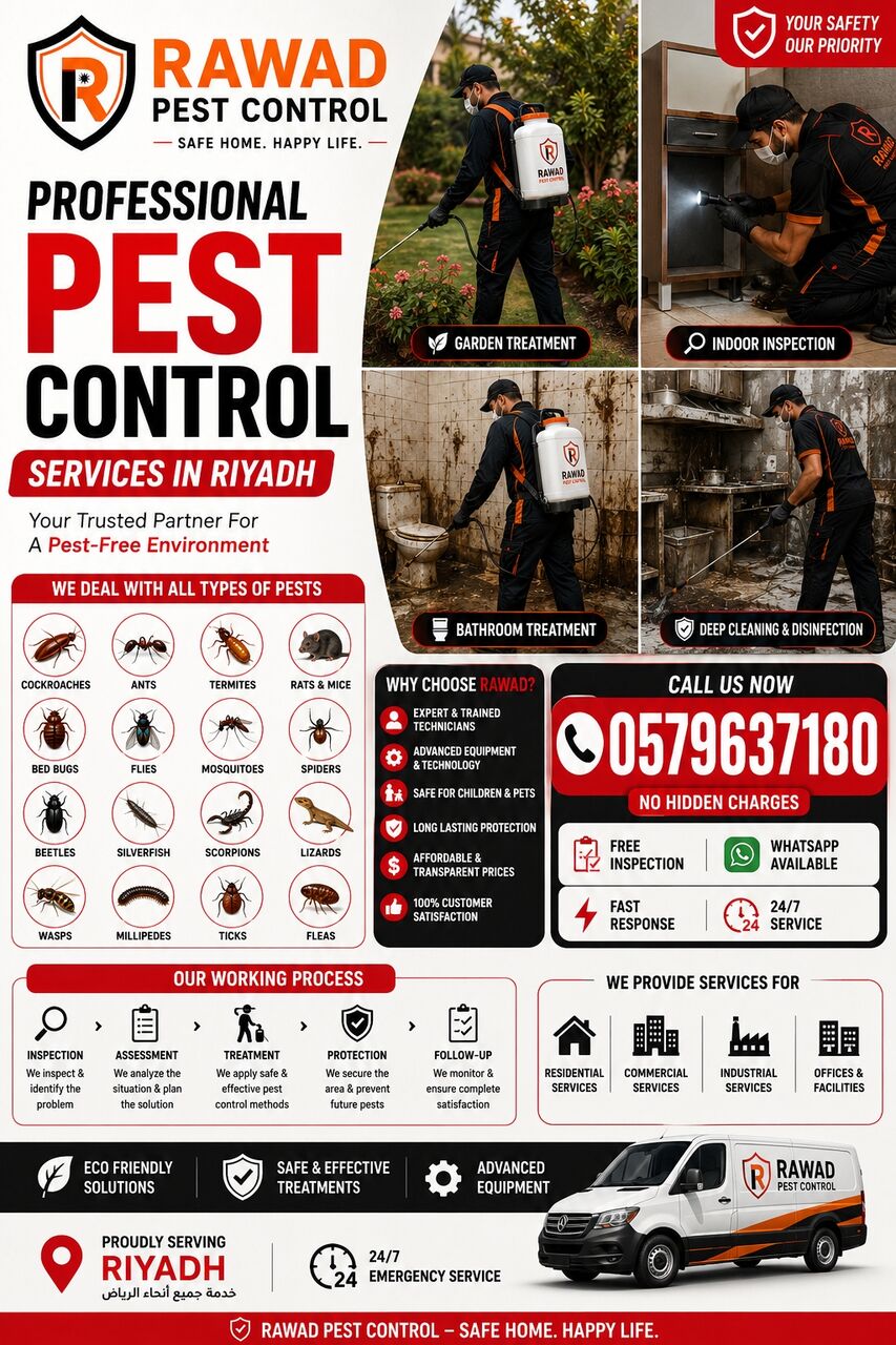 Riyadh, Pest Control, 🛡️🔥Professional Pest Control & Disinfection Specialist 🔥🛡️
