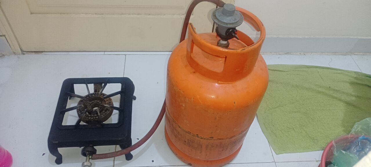 Jeddah, Household Items, SAR 150,  Cooking Gas Cylinder Set With Stove